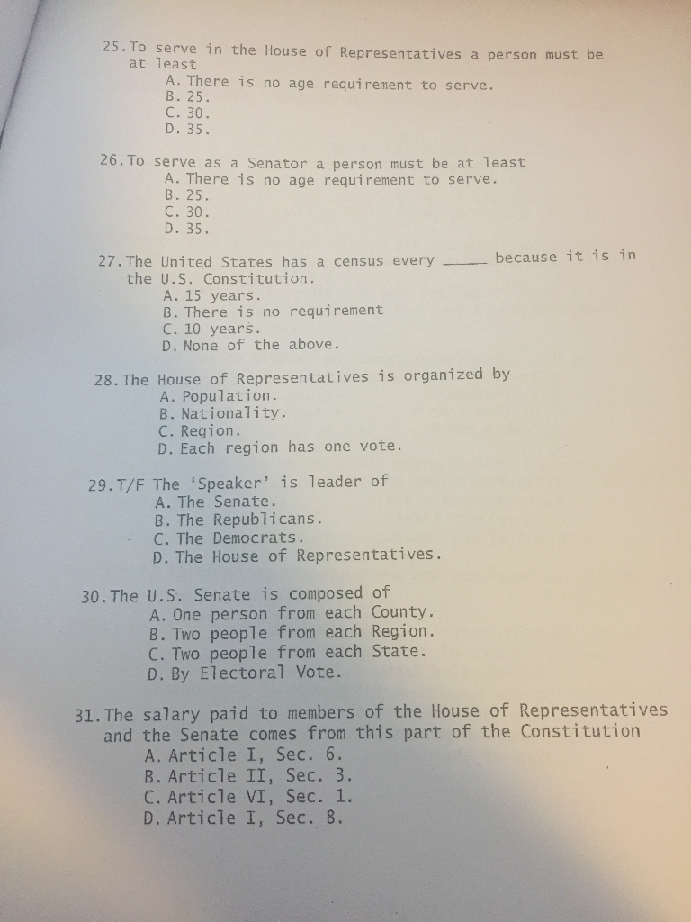 how long can a person serve in the house of representatives