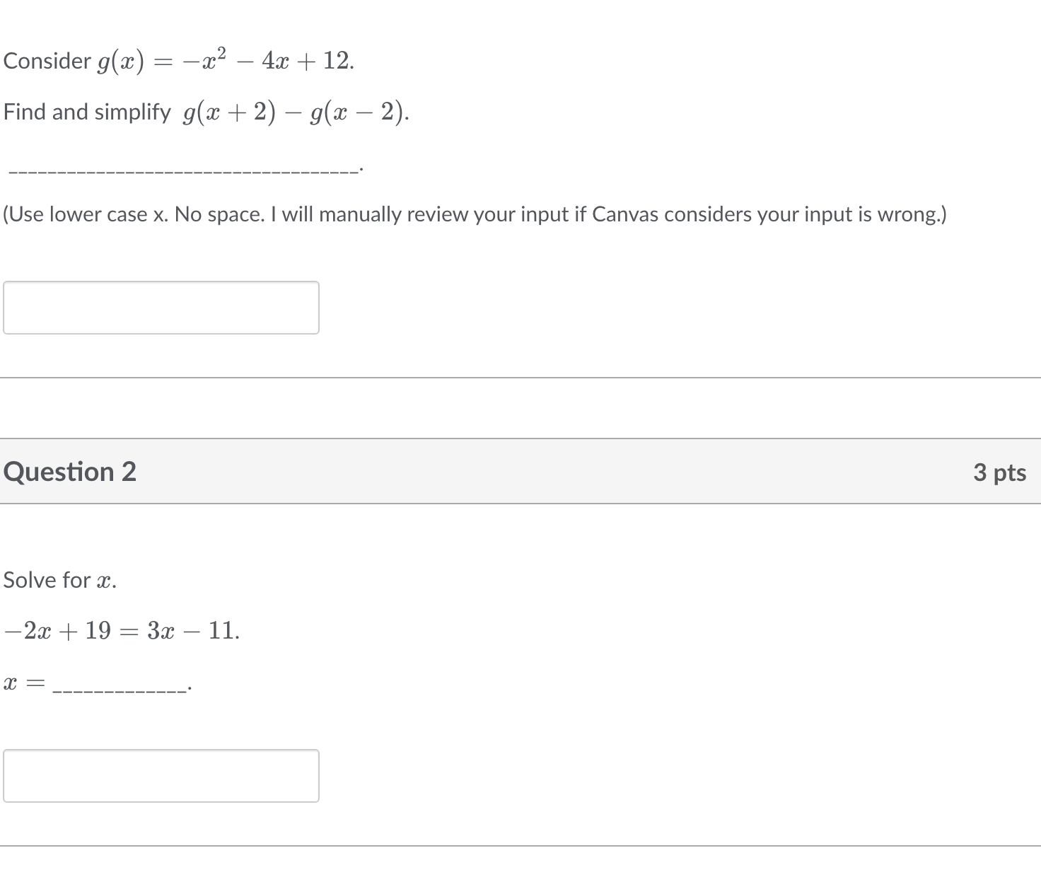 solved-consider-g-x-x2-4x-12-find-and-simplify-chegg