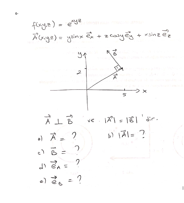 Solved 6 F X Y Z Exyz Noir A X Y Z Y Sinx Ex Zos Chegg Com