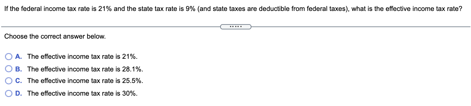 solved-if-the-federal-income-tax-rate-is-21-and-the-state-chegg