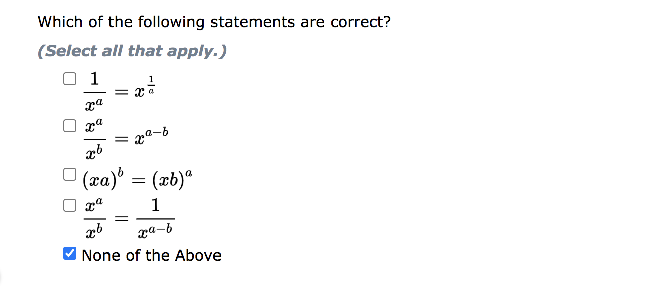 Solved Which of the following statements are correct? | Chegg.com