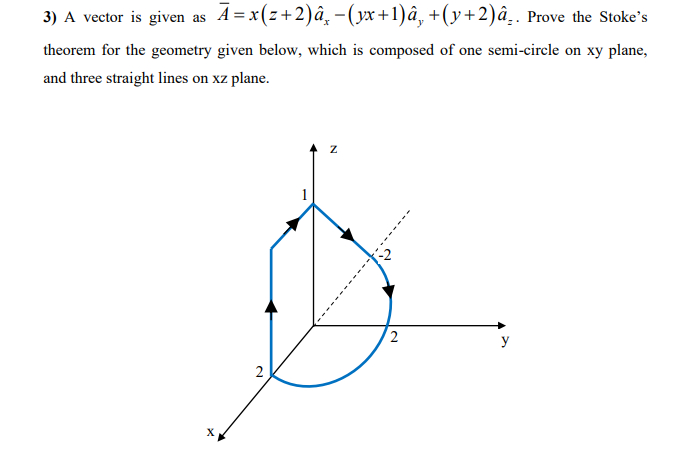 Solved 3 A Vector Is Given As A X X 2 X 1 A Y 2 Chegg Com