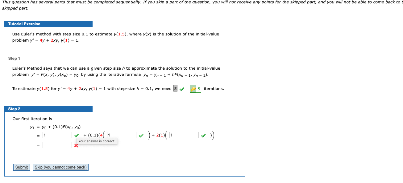 Solved This question has several parts that must be | Chegg.com