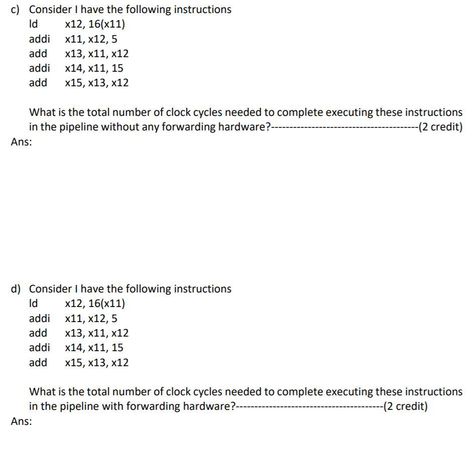 Solved i included the questions and then parts c&d, if can | Chegg.com