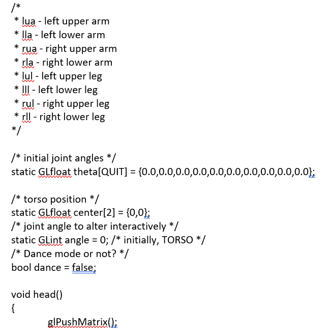 Solved • Download robotSkeleton.cpp. • Complete Steps 1, 2, | Chegg.com