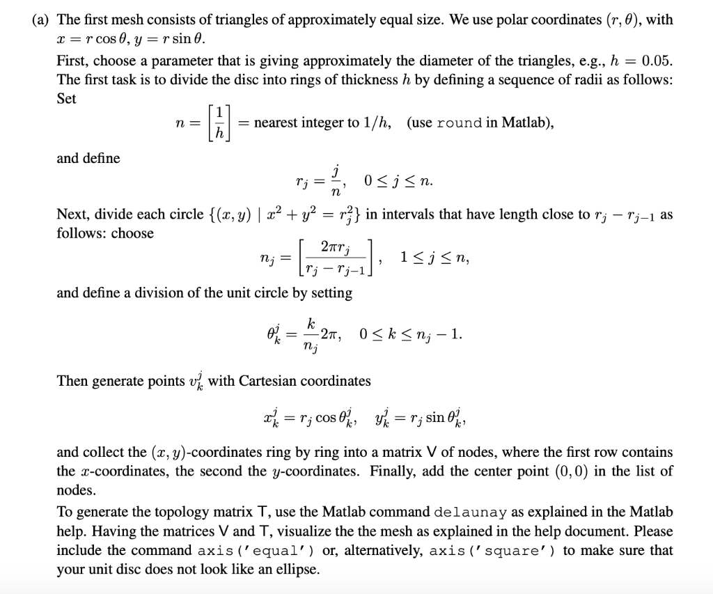 In this problem, you are asked to generate two | Chegg.com