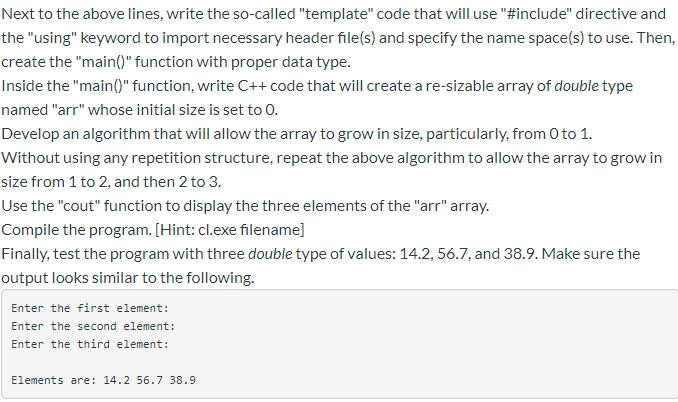 Solved Next to the above lines, write the so-called | Chegg.com