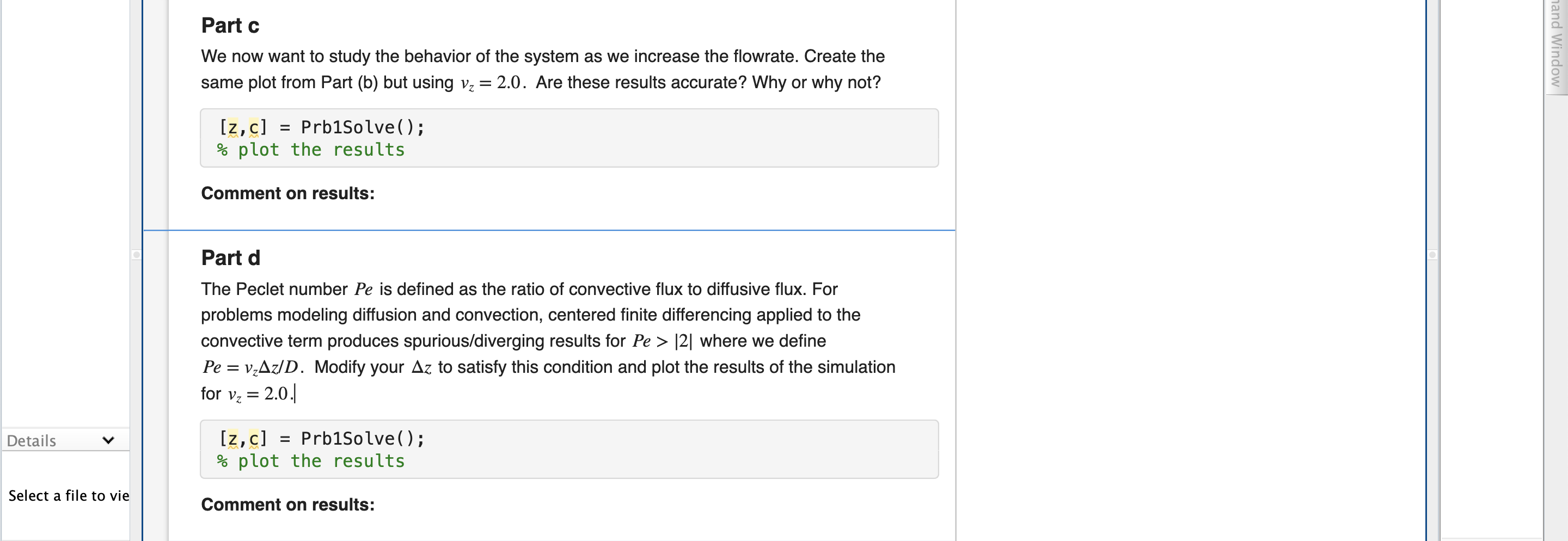 Solved The unsteady plug-flow reactor can be modeled as the | Chegg.com