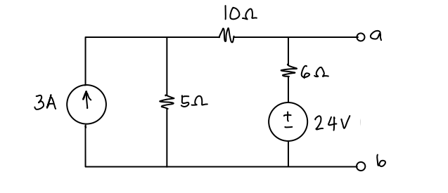 Solved 3A (↑) VS. 1002 W + ·602 24V a 6 | Chegg.com