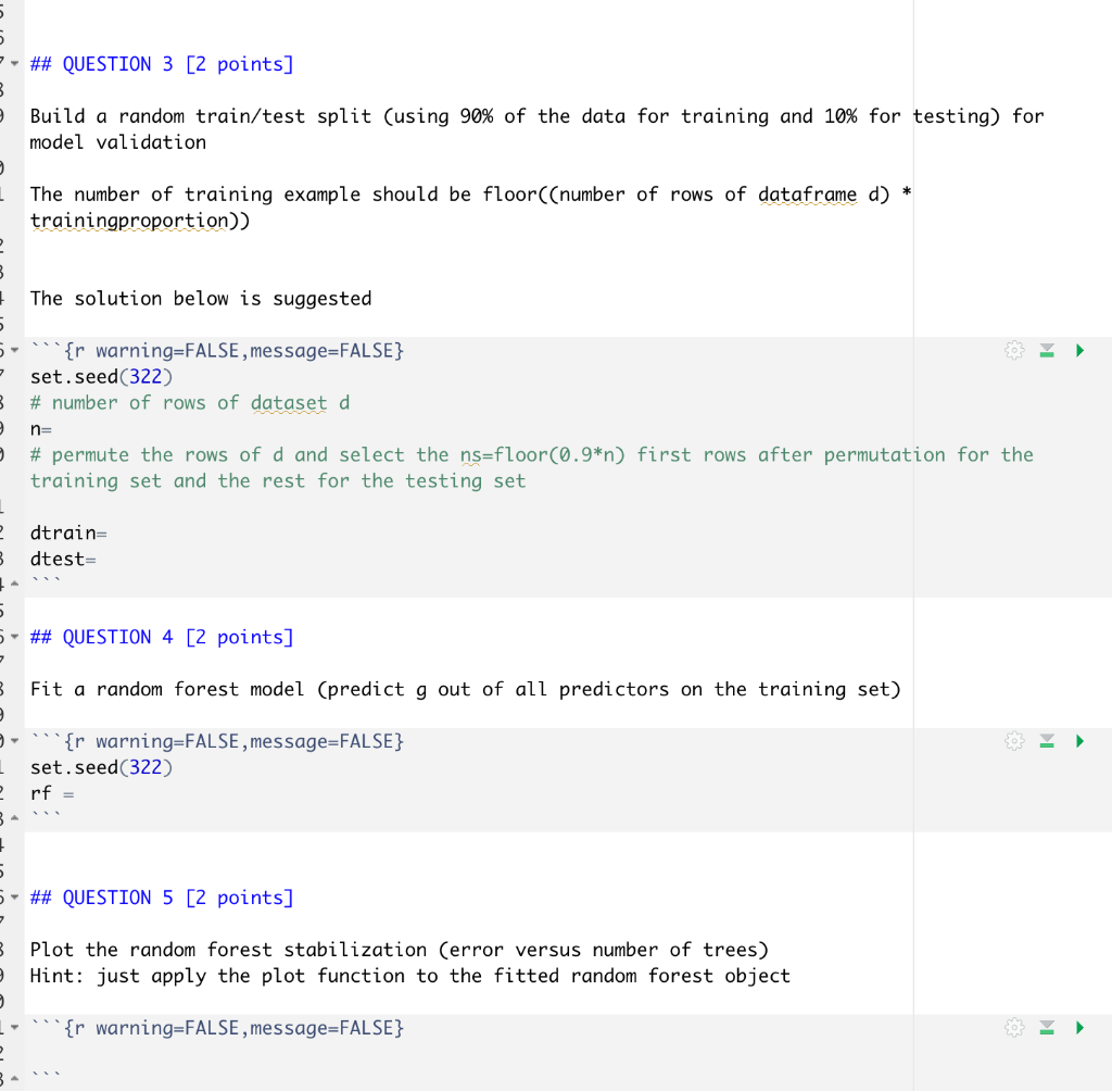 We will be using a dataframe of 'sound features' | Chegg.com
