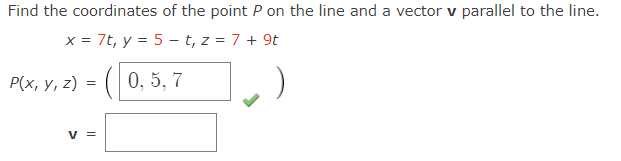 Solved Find The Coordinates Of The Point P On The Line And A | Chegg.com