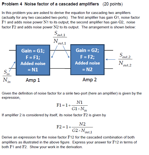 Cascaded Noise Figure Equation - Tessshebaylo