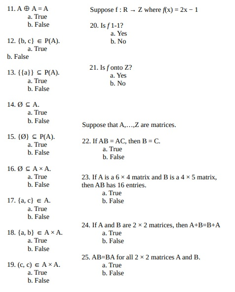 Solved Suppose F R Z Where F X 2x 1 11 A Ana A Chegg Com