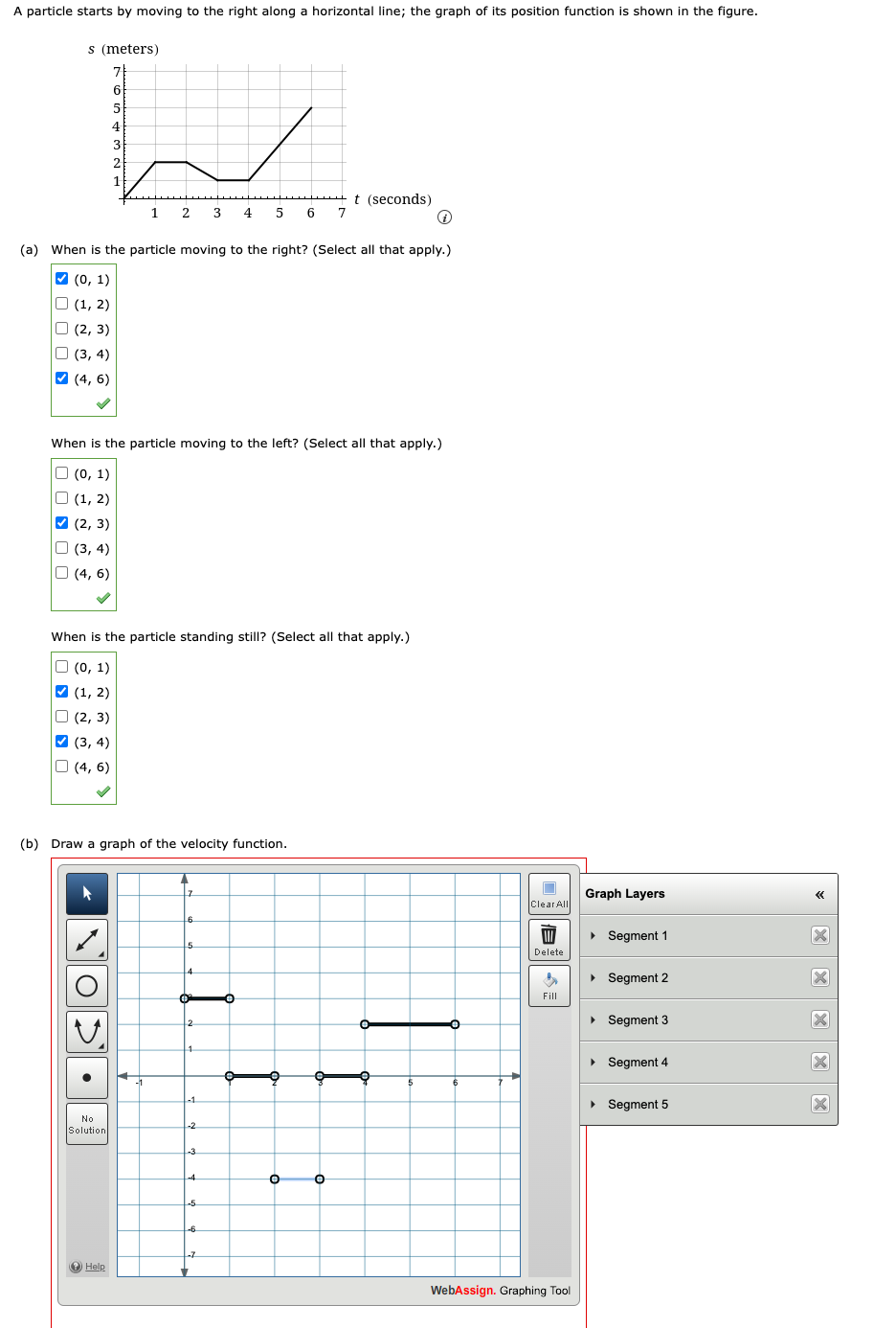 Solved I keep getting PART B wrong, please help me graph it. | Chegg.com