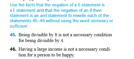 negation then statements