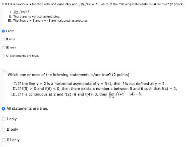 Solved 9. If f is a continuous function with odd symmetry | Chegg.com