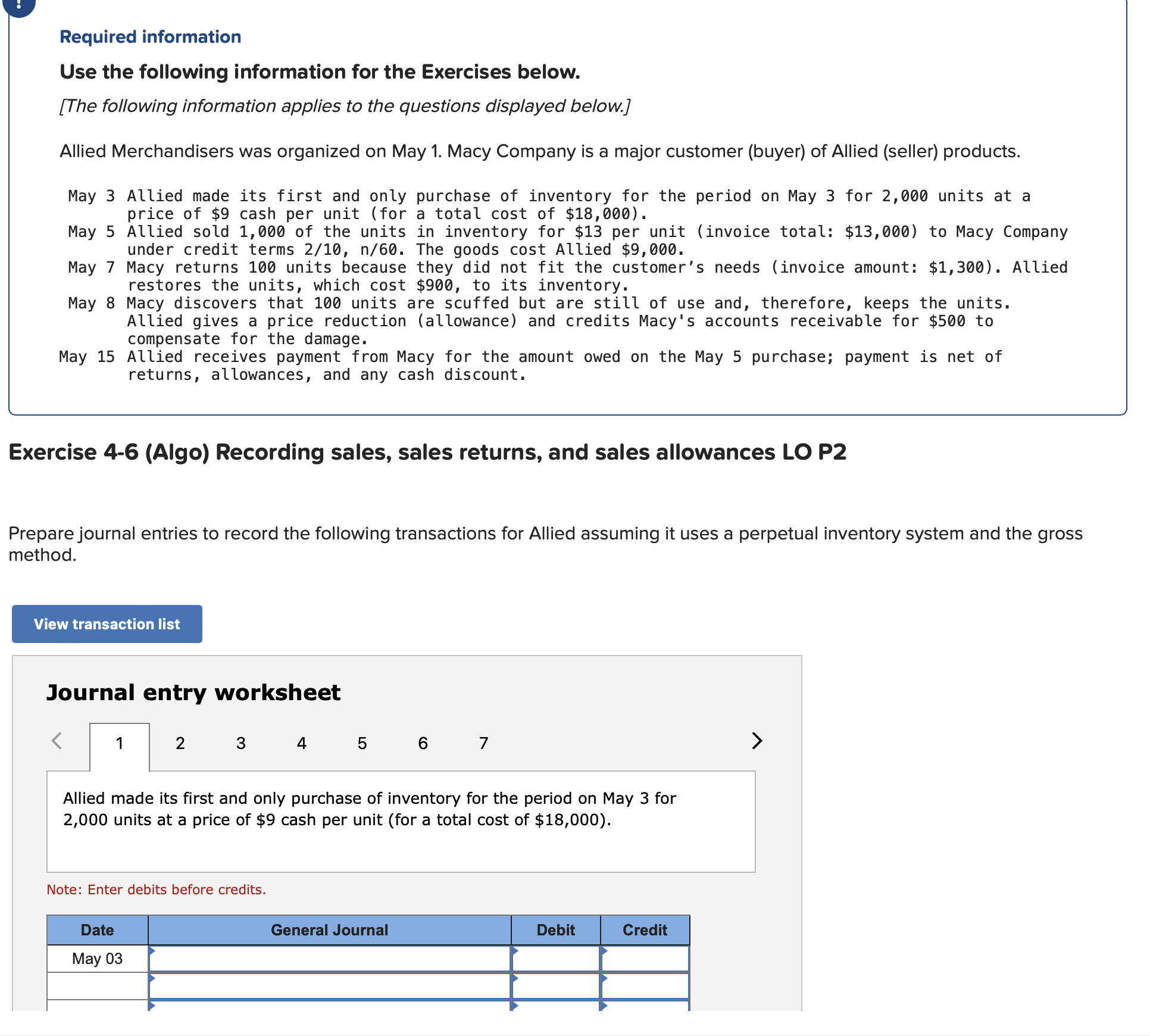 Solved Required informationUse the following information for | Chegg.com