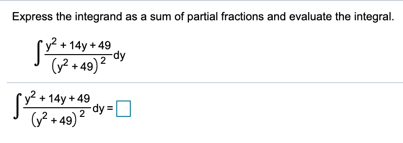 sum of partial fractions calculator
