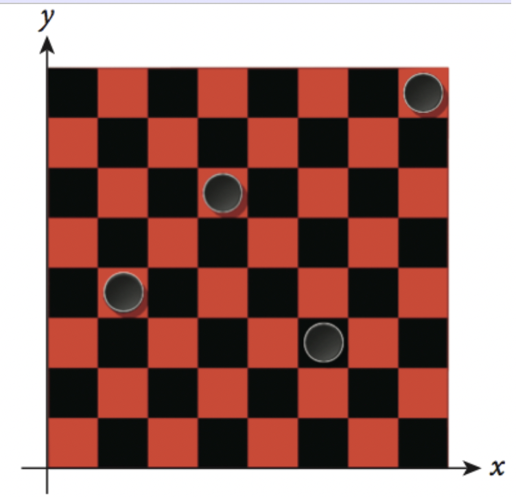 Solved A 36.5-cm-by-36.5-cm checkerboard has a mass of 145.7 | Chegg.com