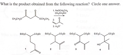 Solved What is the product obtained from the following | Chegg.com