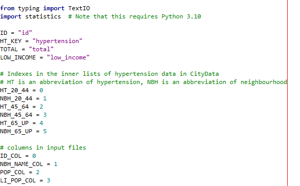 Solved In the starter code file a3.py, follow the Function | Chegg.com