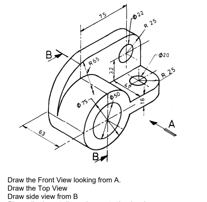 Solved 75 -022 R 25 B 020 R65 32 R 25 050 0757 А 63 Budd | Chegg.com