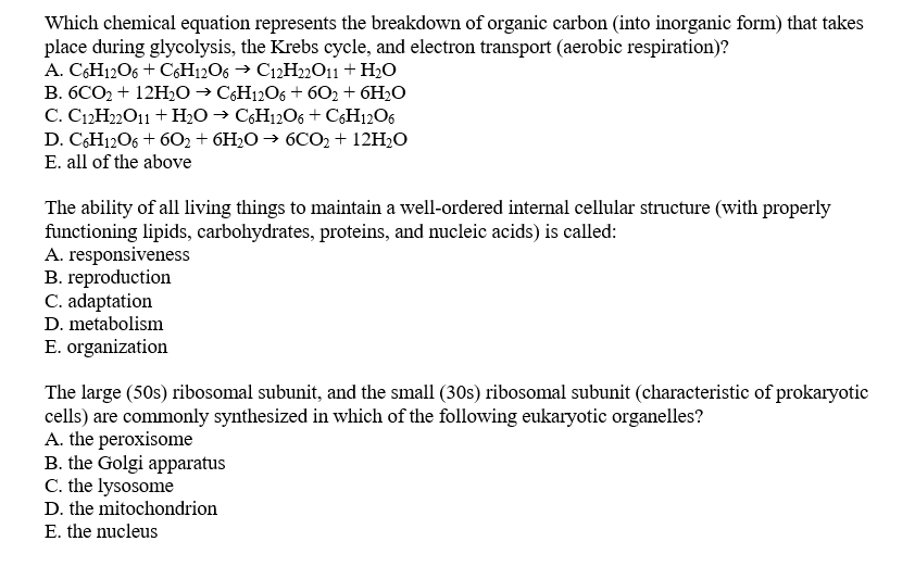 Solved Which of the following infectious agents has the | Chegg.com