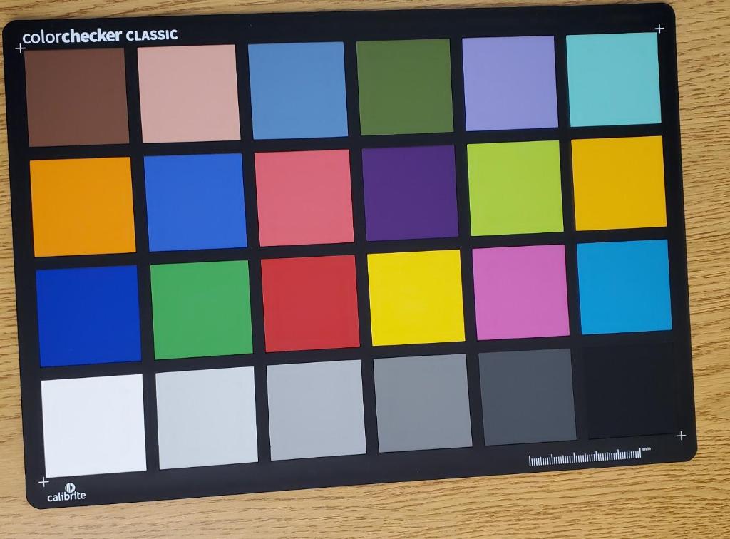 Solved Use the image of the color checker that you captured | Chegg.com