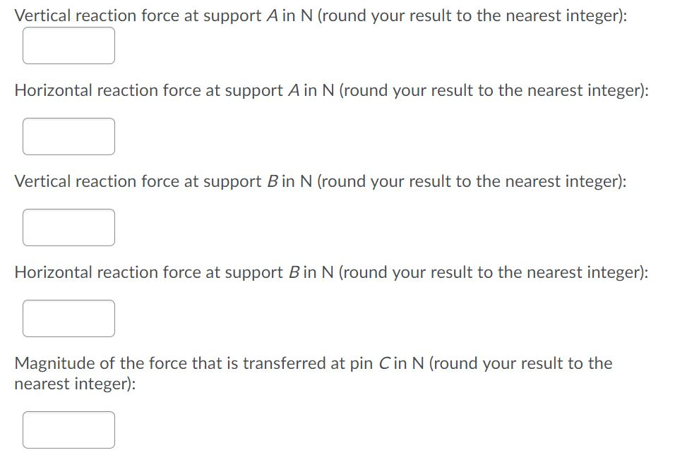 Solved Determine The Reactions At Supports A And B Of The | Chegg.com