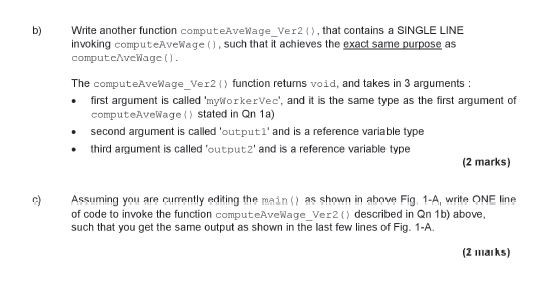 Solved 1. The figure below describes a main program that | Chegg.com