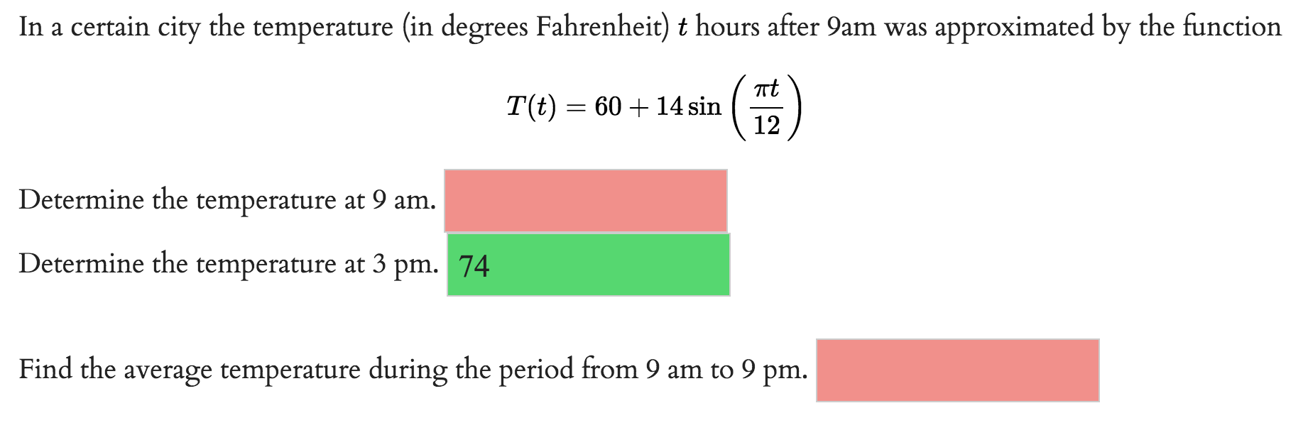 Solved In a certain city the temperature (in degrees | Chegg.com