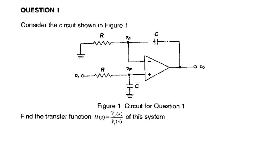 Solved QUESTION 1 Consider the circuit shown in Figure 1 0 . | Chegg.com