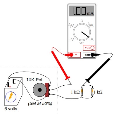 Solved In the circuit shown below, calculate the current (in | Chegg.com