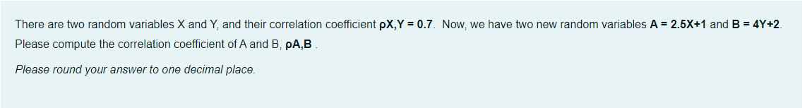 Solved There are two random variables X and Y, and their | Chegg.com