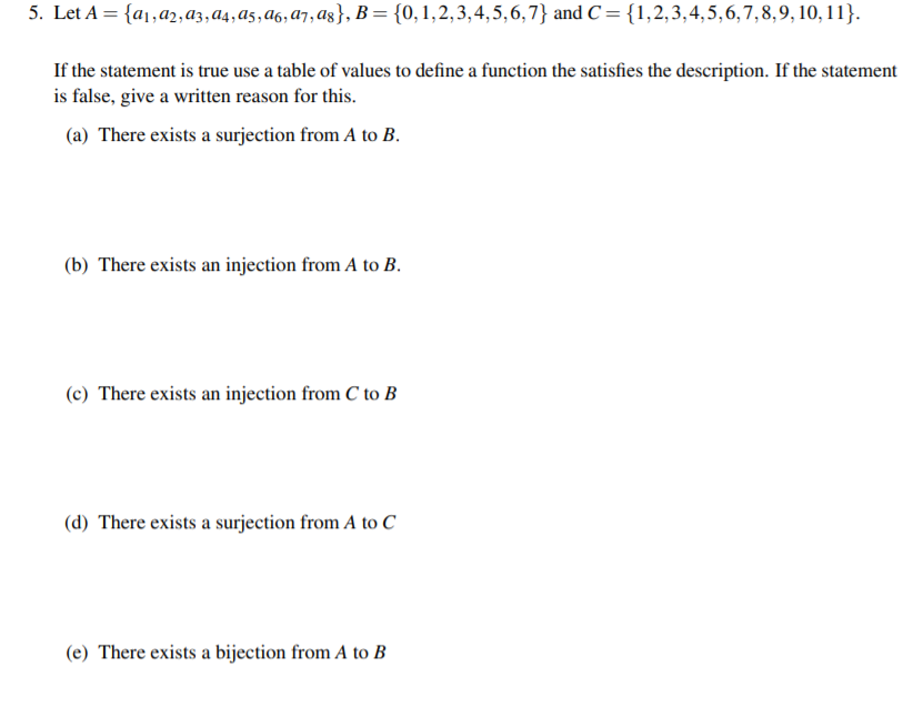 Solved Let A A1 A3 A5 A6 A8 B 0 1 2 3 4 Chegg Com