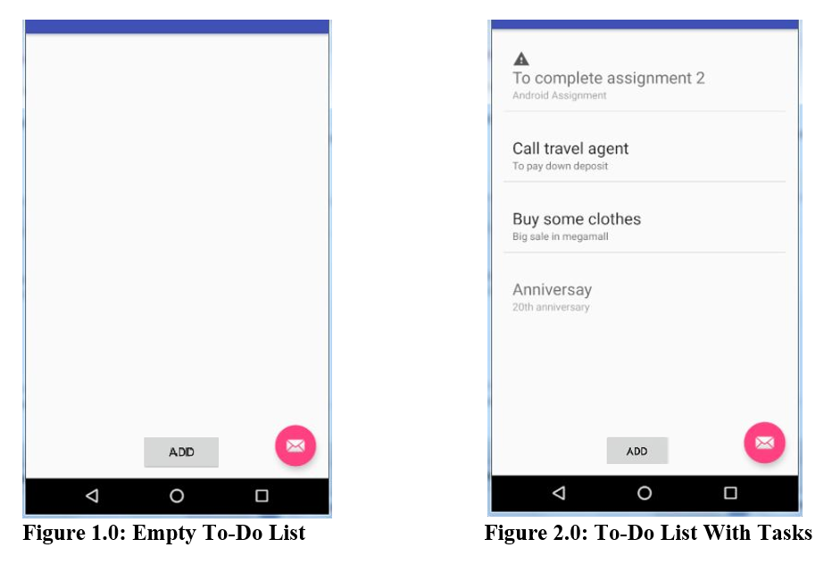 Very important Android Studio assignment!! Please no | Chegg.com