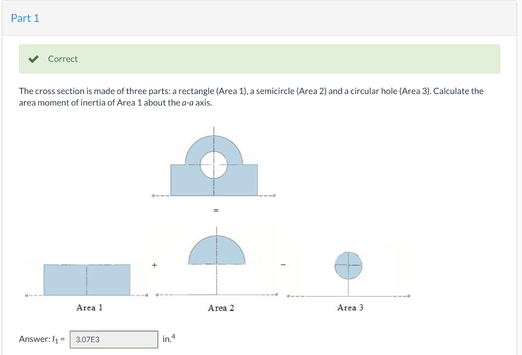 Solved The cross section of a bearing block is shown in the | Chegg.com
