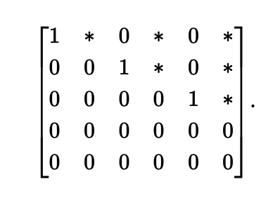 Construct a special matrix with your three (or four) | Chegg.com