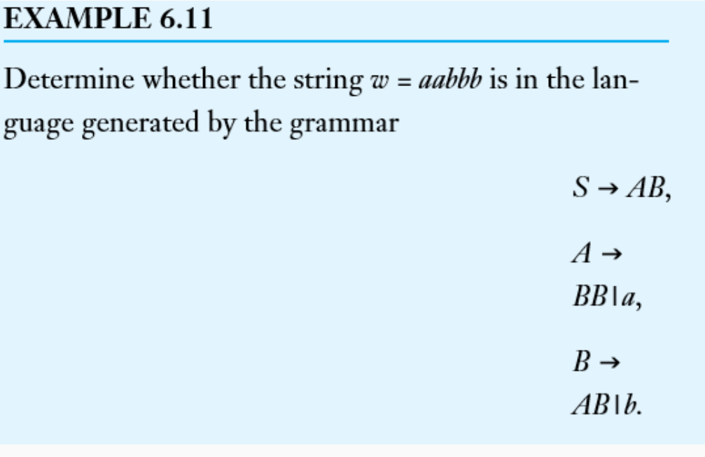 Use The CYK Algorithm To Determine Whether The String | Chegg.com