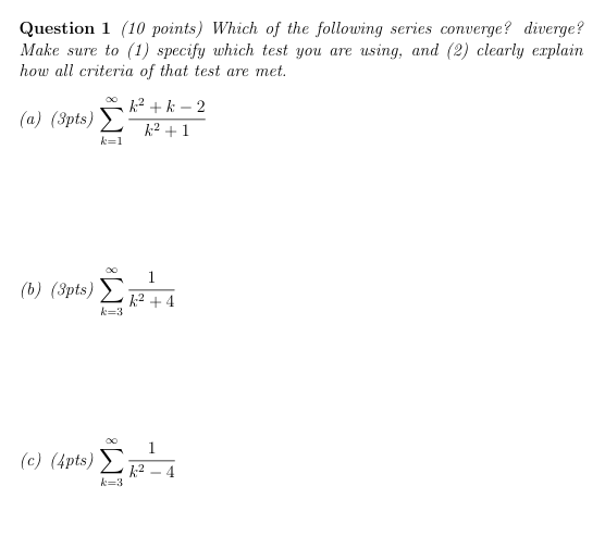 Solved I'm having a trouble trying to figure out which test | Chegg.com