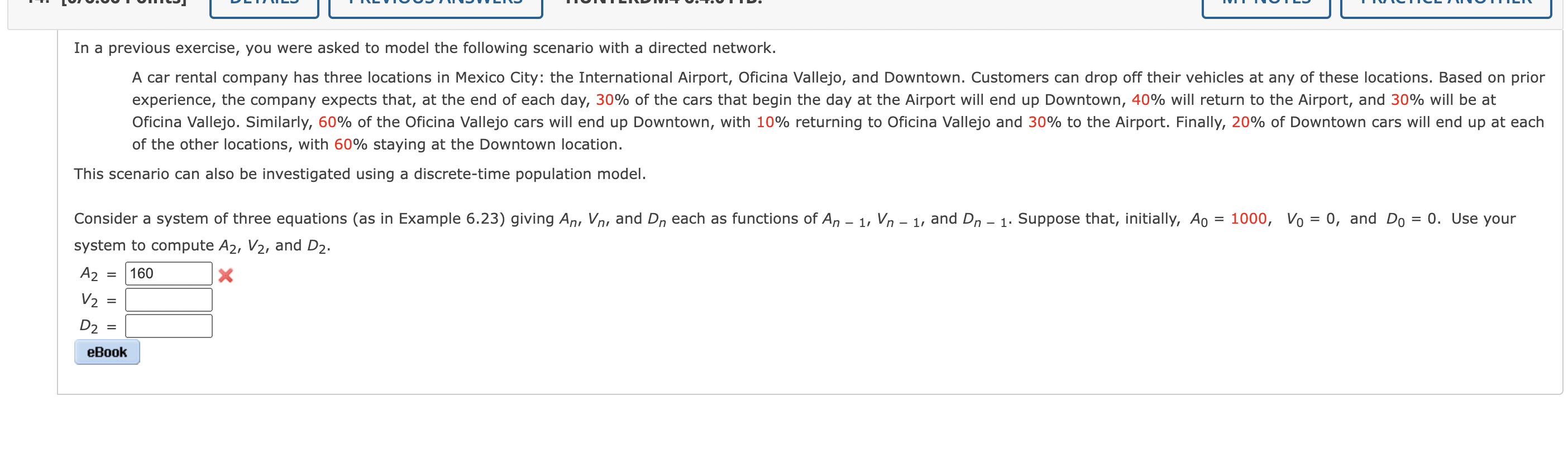 Solved In a previous exercise, you were asked to model the | Chegg.com