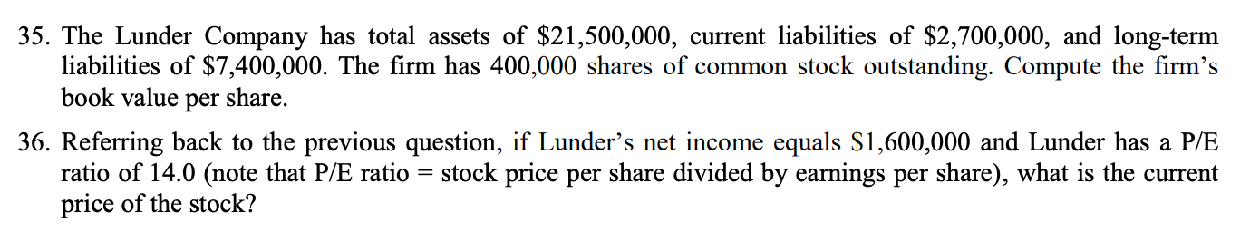 Solved USE THE FOLLOWING INFORMATION TO ANSWER QUESTIONS | Chegg.com