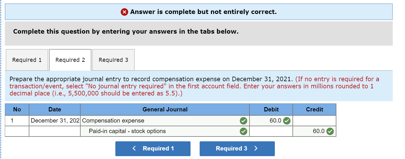 Solved On January 1, 2021, AdamsMeneke Corporation granted