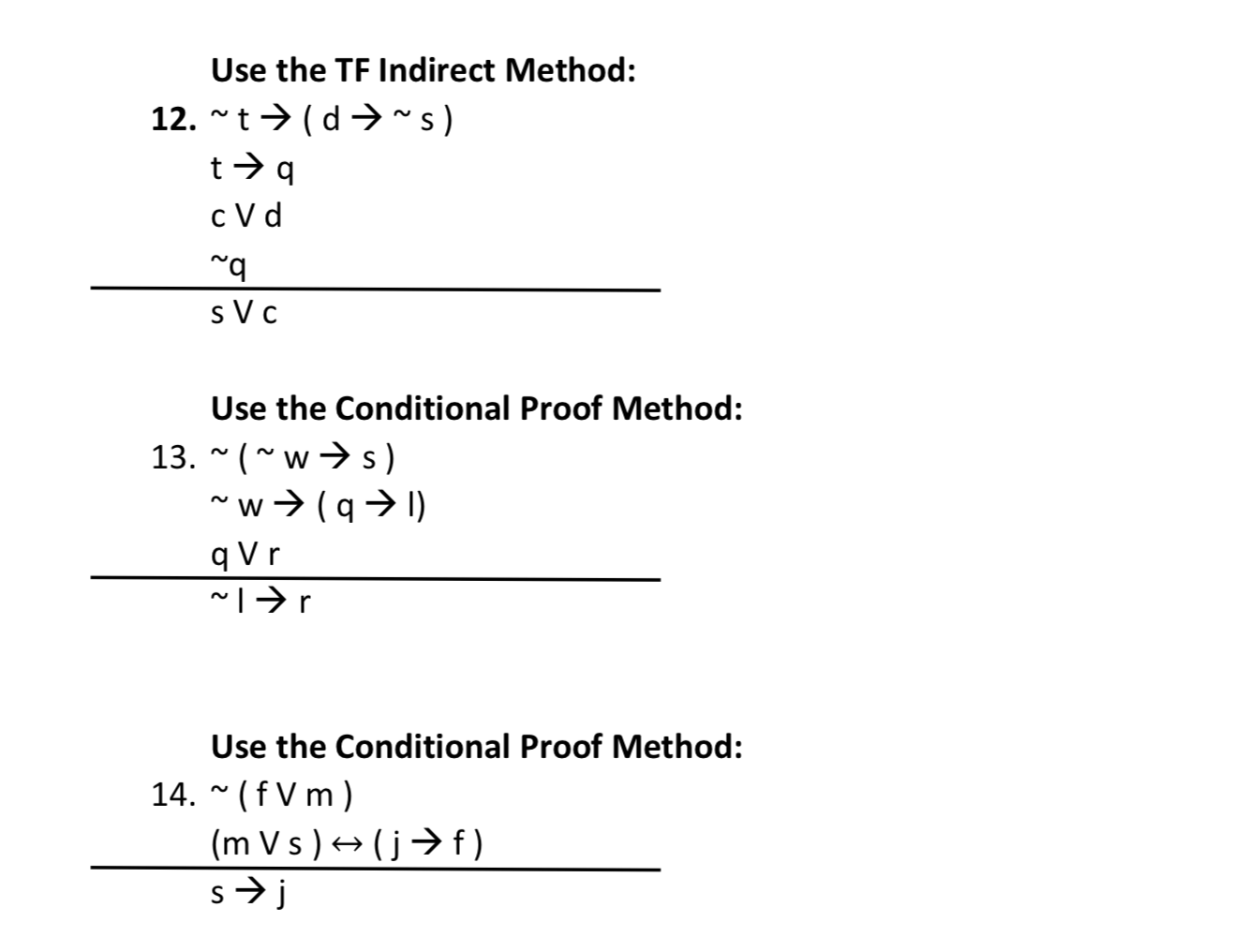 Solved Use The Tf Indirect Method 12 T Dºs Ta Cv D Chegg Com