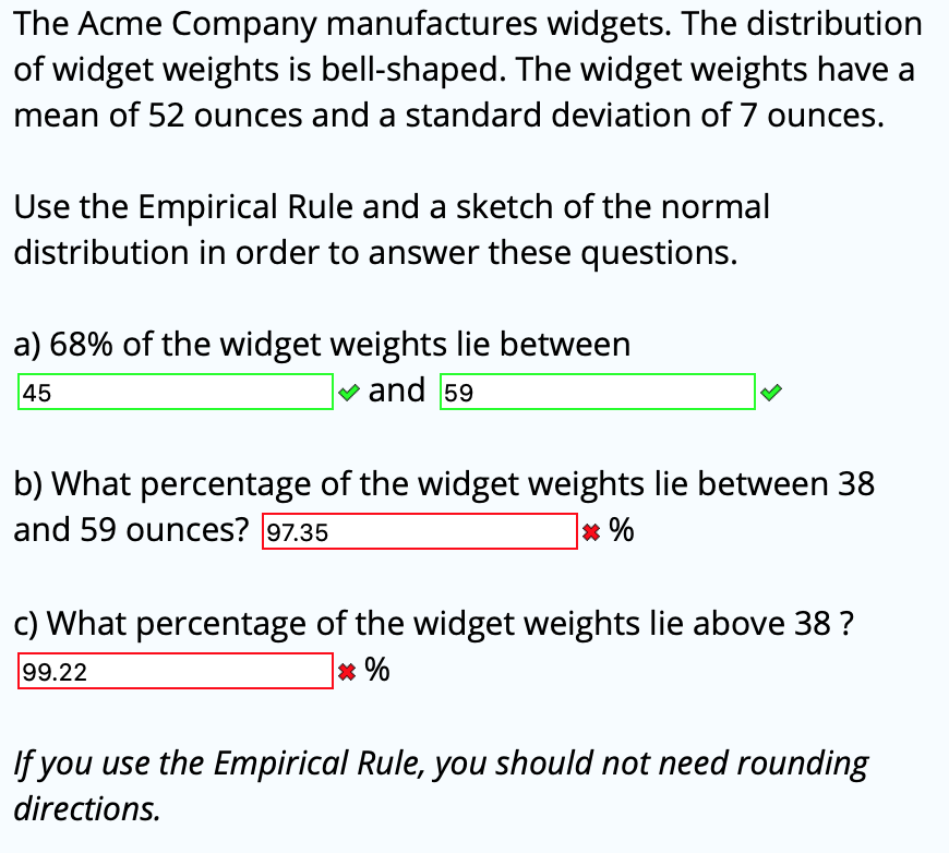 Solved The Acme Company manufactures widgets. The