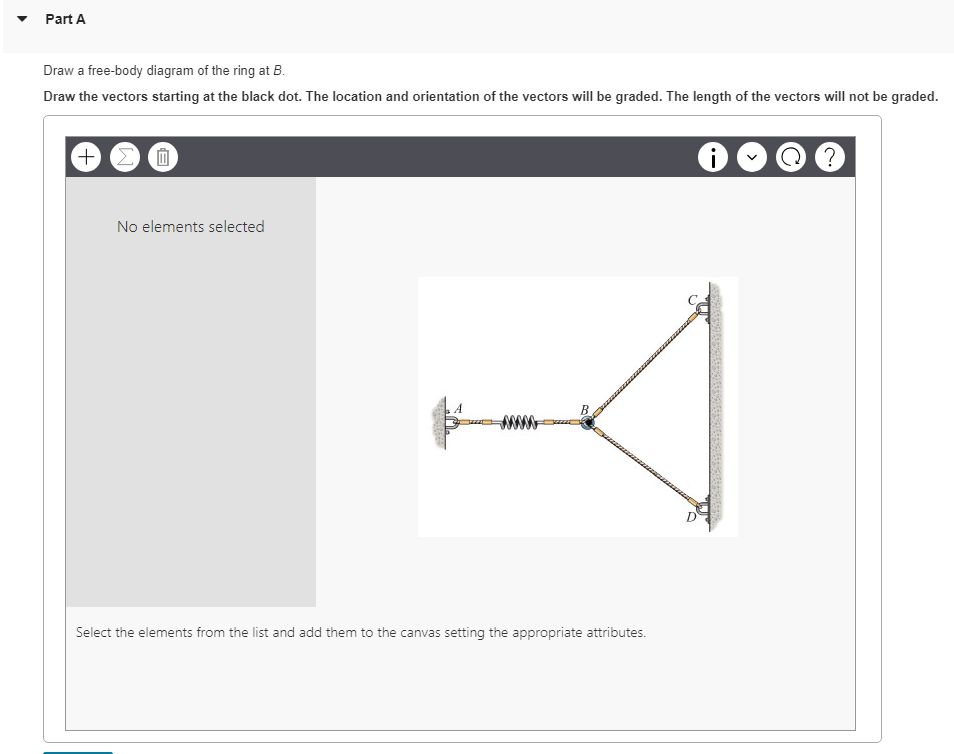 Draw A Free-body Diagram Of The Ring At B. Draw The | Chegg.com