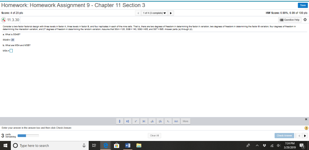 Solved Homework: Homework Assignment 9 - Chapter 11 Section | Chegg.com