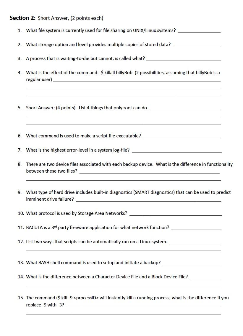 Solved 1 Run Level 6 Means The System Is In The Process Of Chegg Com