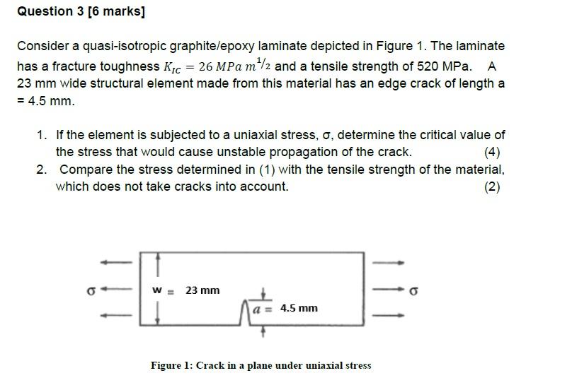 Solved Consider a quasiisotropic graphite/epoxy laminate