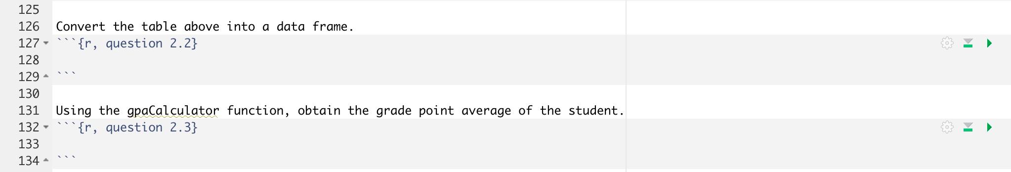 Solved How can I use RStudio to create a GPA calculator, | Chegg.com